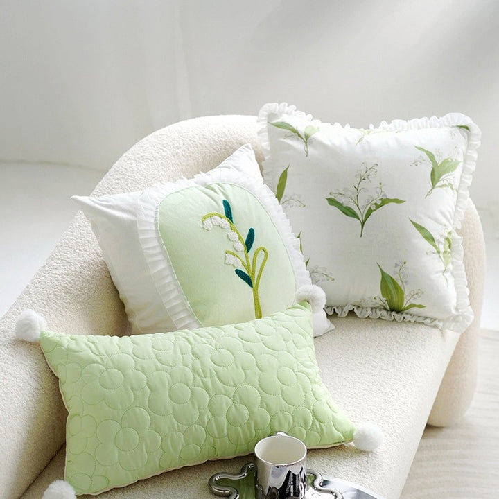 Fresh Bellflower Cushion