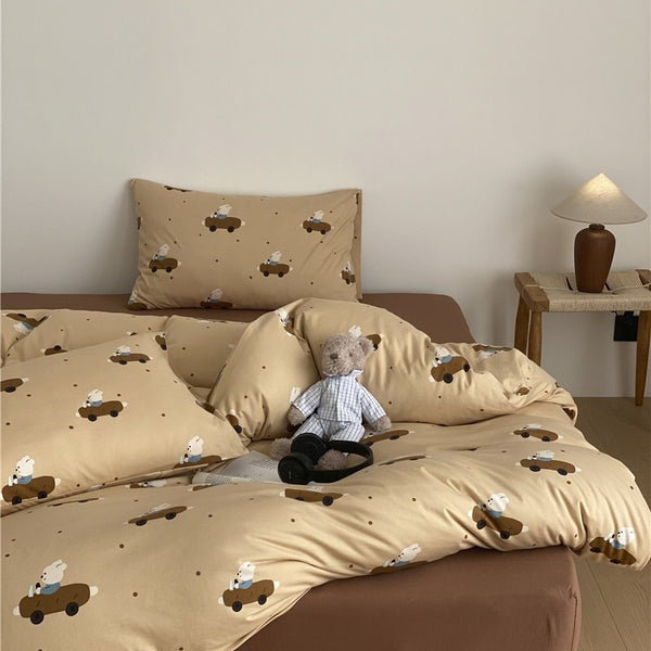 Floor It Puppy Bedding Set
