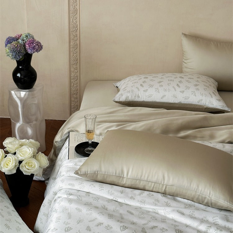 Elegant Earthtone Lyocell Bedding Set