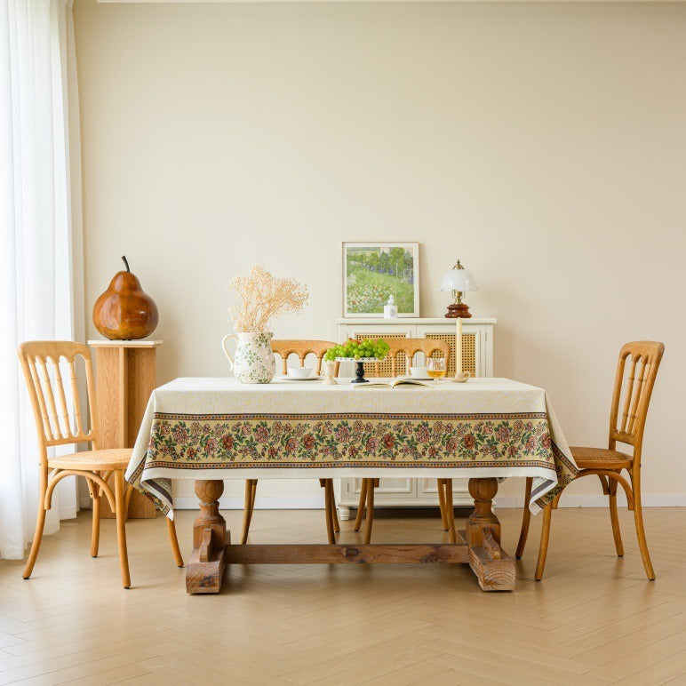 Cleaning Garland Tablecloth