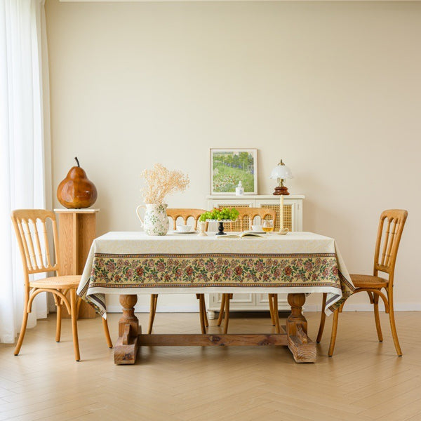 Cleaning Garland Tablecloth