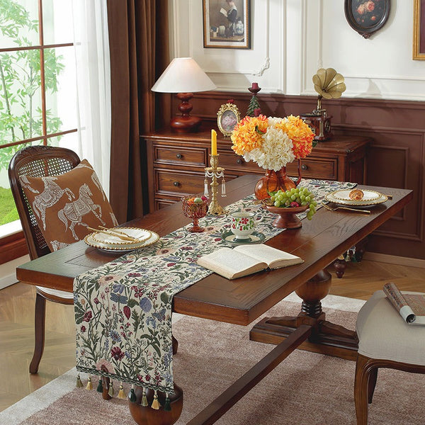 Nature's Letter Table Runner