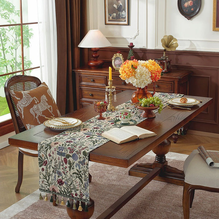 Nature's Letter Table Runner