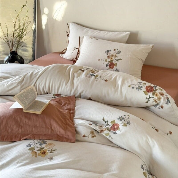 Cottage Garden Floral Bedding Set