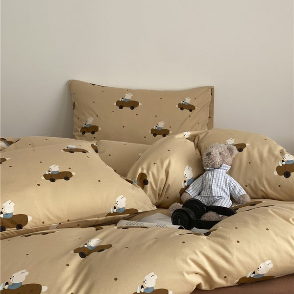 Floor It Puppy Bedding Set