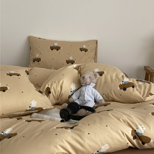 Floor It Puppy Bedding Set