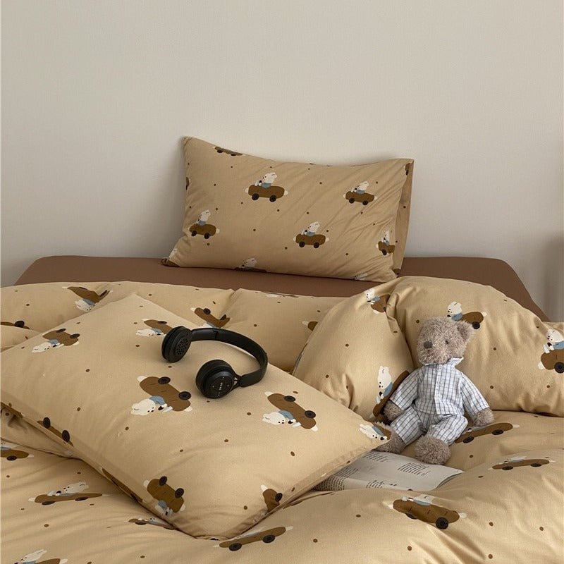 Floor It Puppy Bedding Set