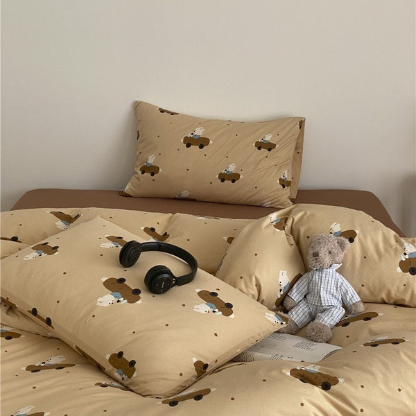 Floor It Puppy Bedding Set