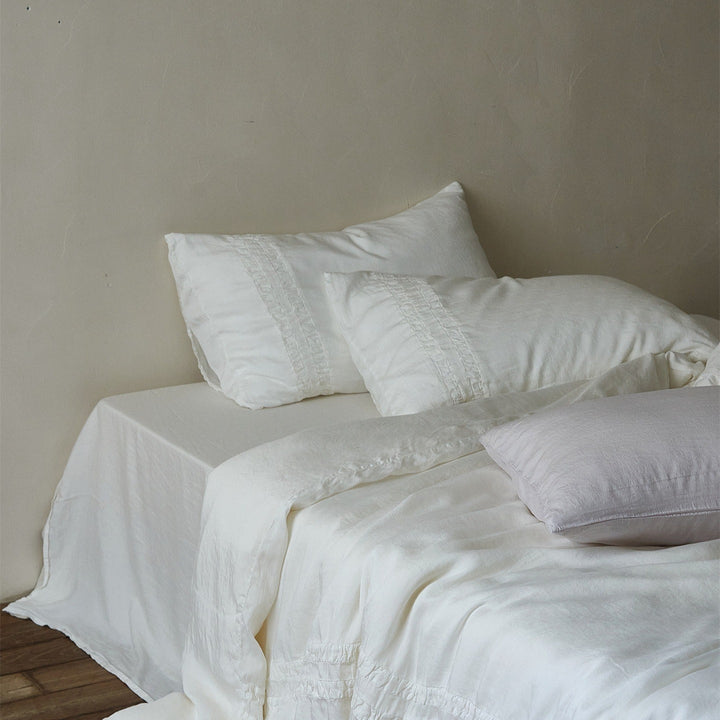 Cottage Ruched Bedding Set
