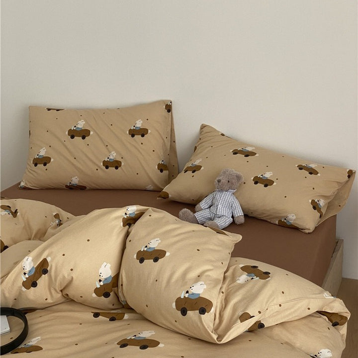 Floor It Puppy Bedding Set