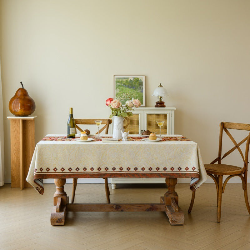 Serene Patchwork Tablecloth