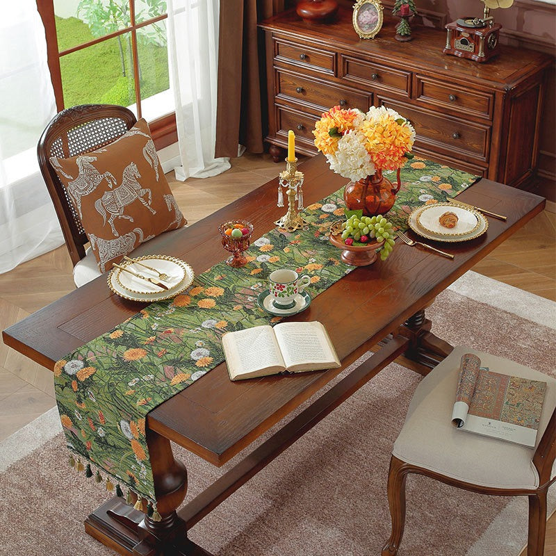 Spring Garden Table Runner