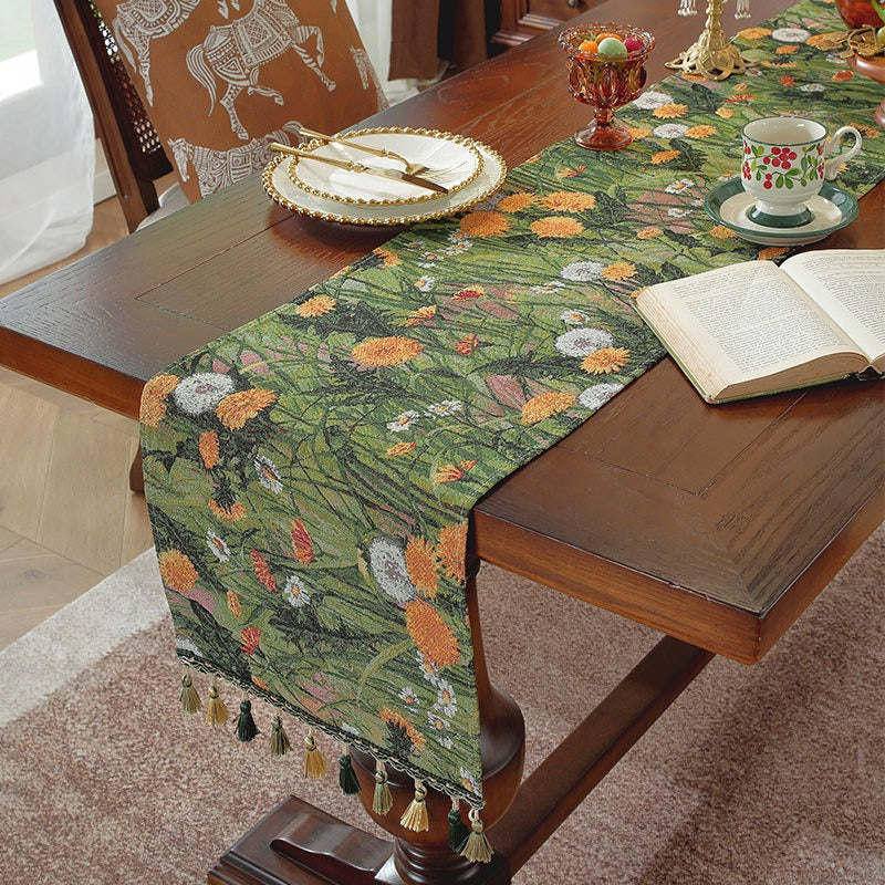Spring Garden Table Runner