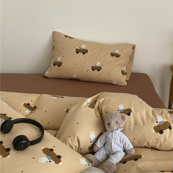 Floor It Puppy Bedding Set