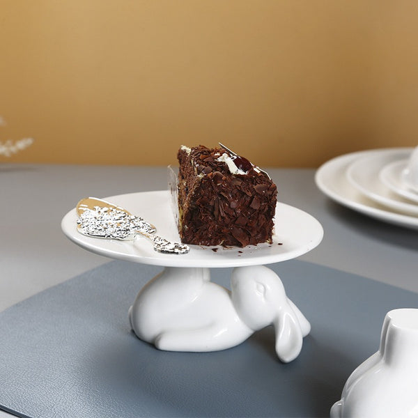 Lunar Bunny Dessert Pedestal