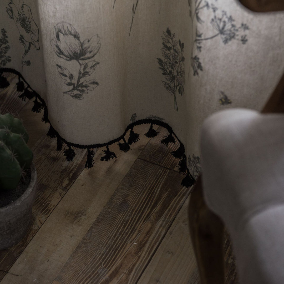 Grey Garden Curtain