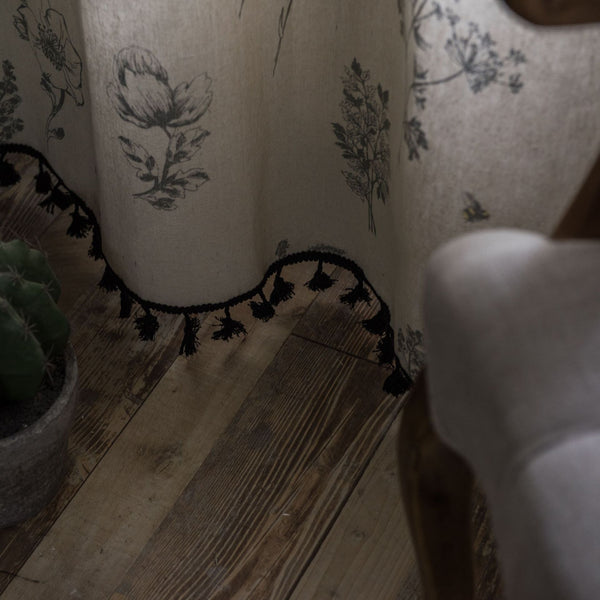 Grey Garden Curtain