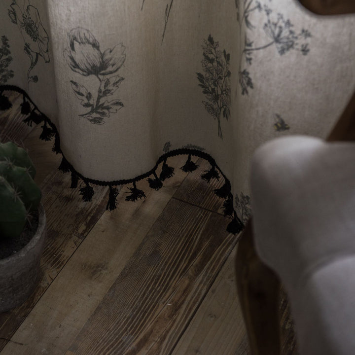 Grey Garden Curtain