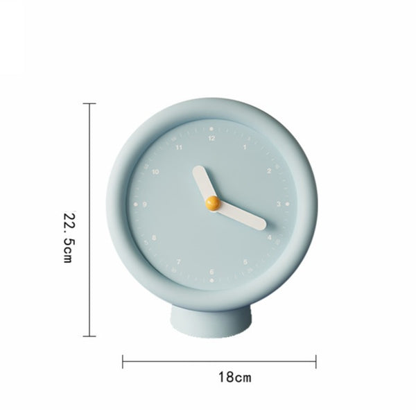 Blue Bubble Desk Clock