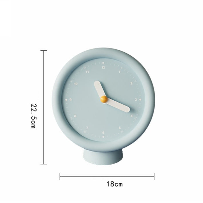 Blue Bubble Desk Clock