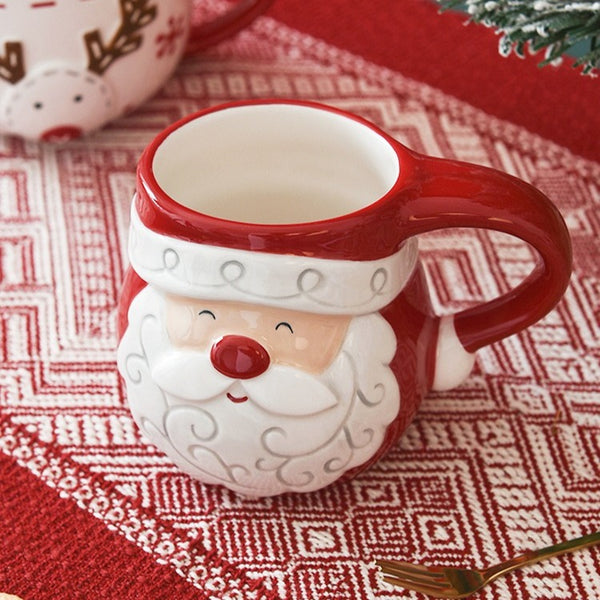 Santa & Reindeer Mug