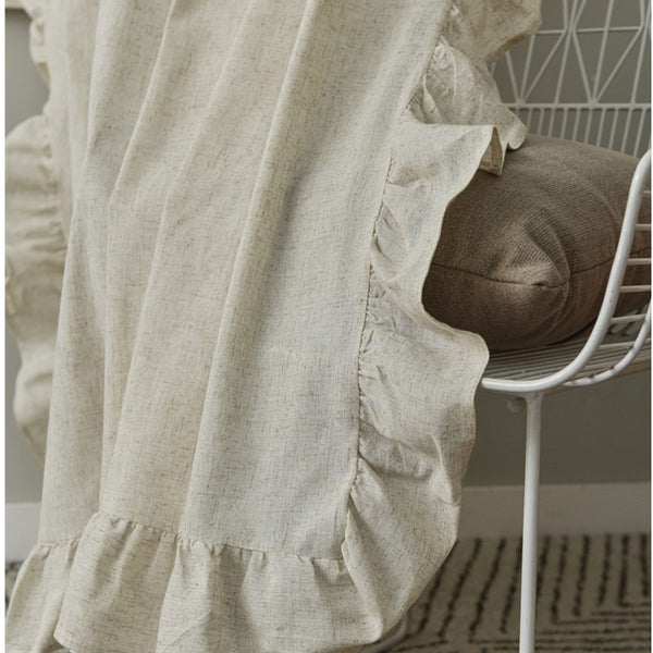 Have a Nice Day Ruffled Curtain