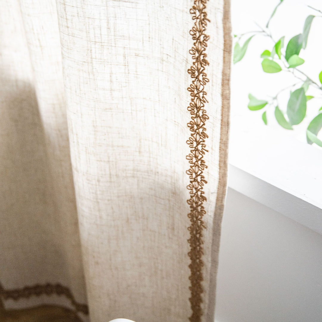 Nature Linen Beige Curtain