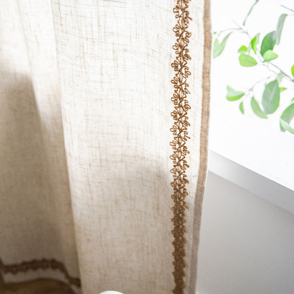 Nature Linen Beige Curtain