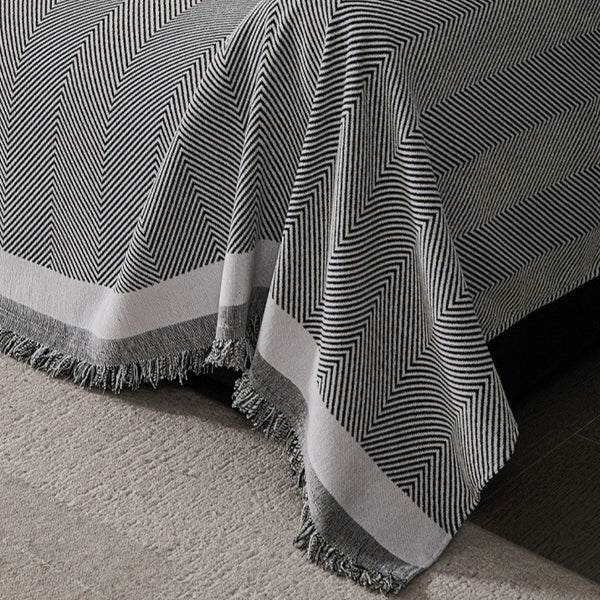 Minimalist Gray Sofa Cover