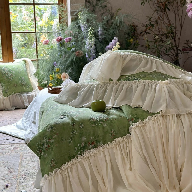 Green Monet Vibe Bedding Set