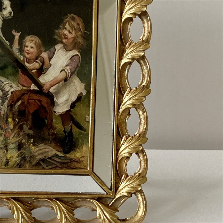 Regal Gold Leaf Photo Frame