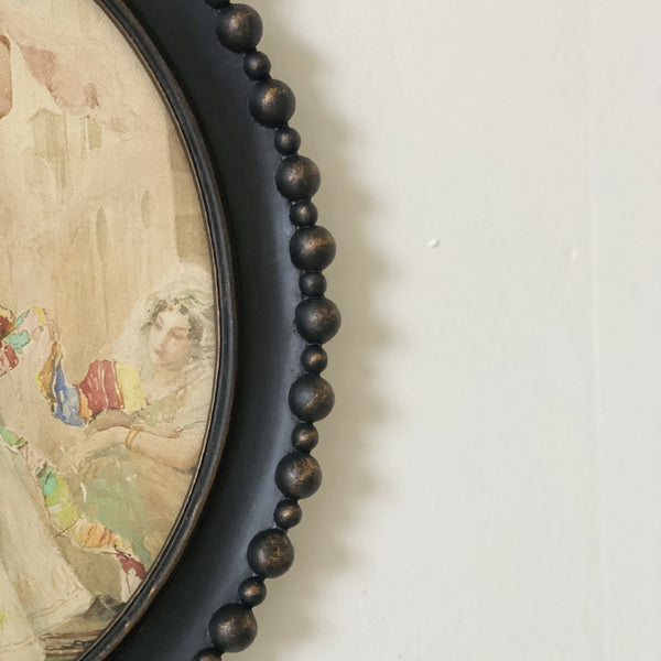 Antique Beaded Wall Photo Frame