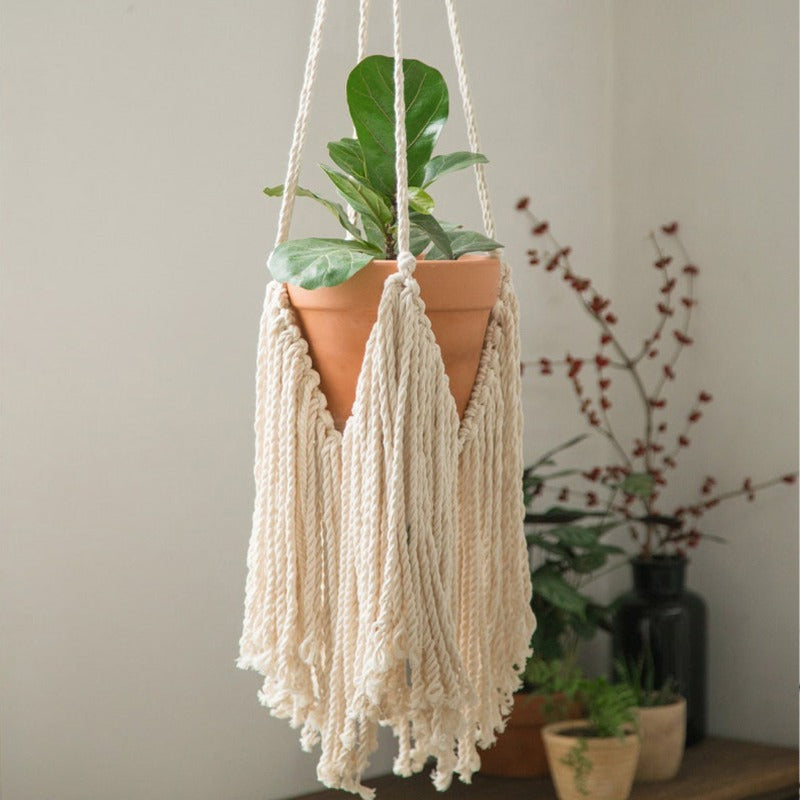 Macrame Crochet Plant Holder