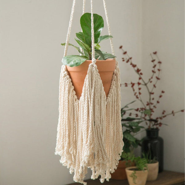 Macrame Crochet Plant Holder