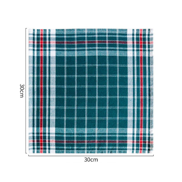 Christmas Tartan Napkin Set