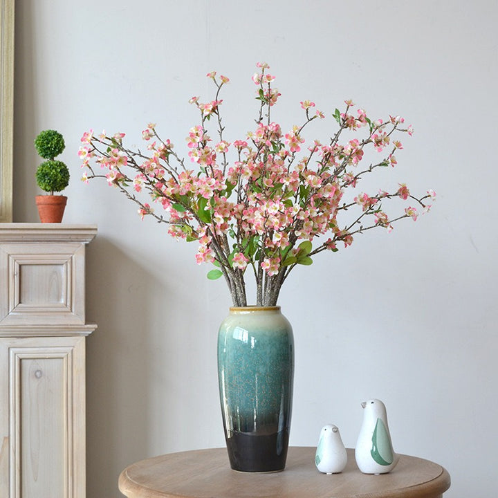 Year Round Wax Flower Set Decor