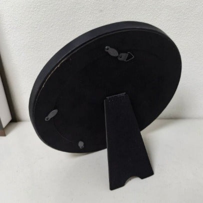 Ribbed Noir Gold Frame