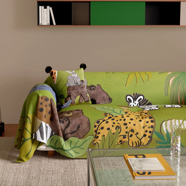 Jungle Zoo Sofa Cover