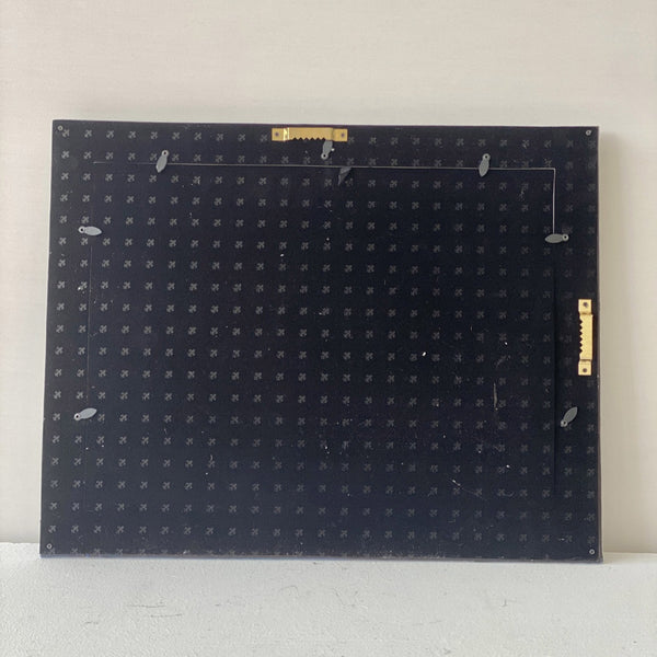 Blue Old World  Wall Frame