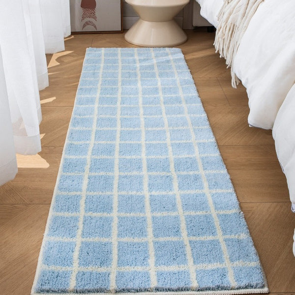 Swimming Pool Checked Rug
