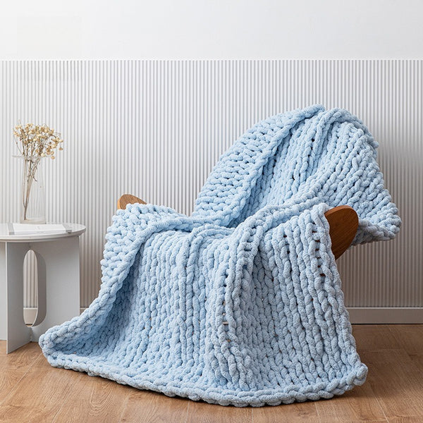 Rope Stitch Throw