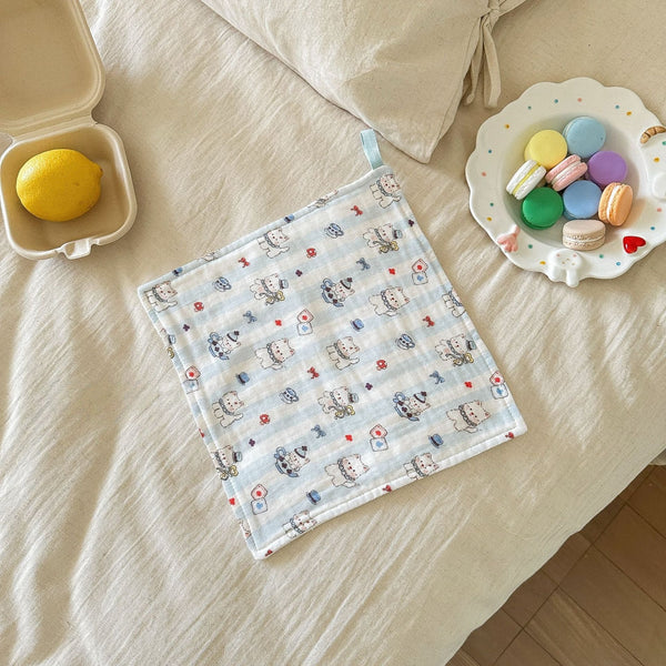 Critter Friends Burp Cloth Set