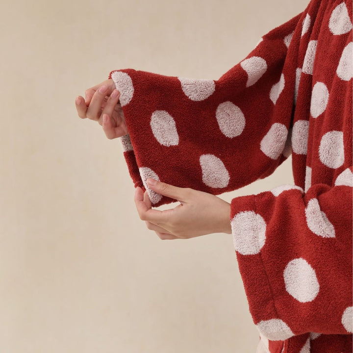 Vintage Polka Dots Bathrobe Unisex Collection