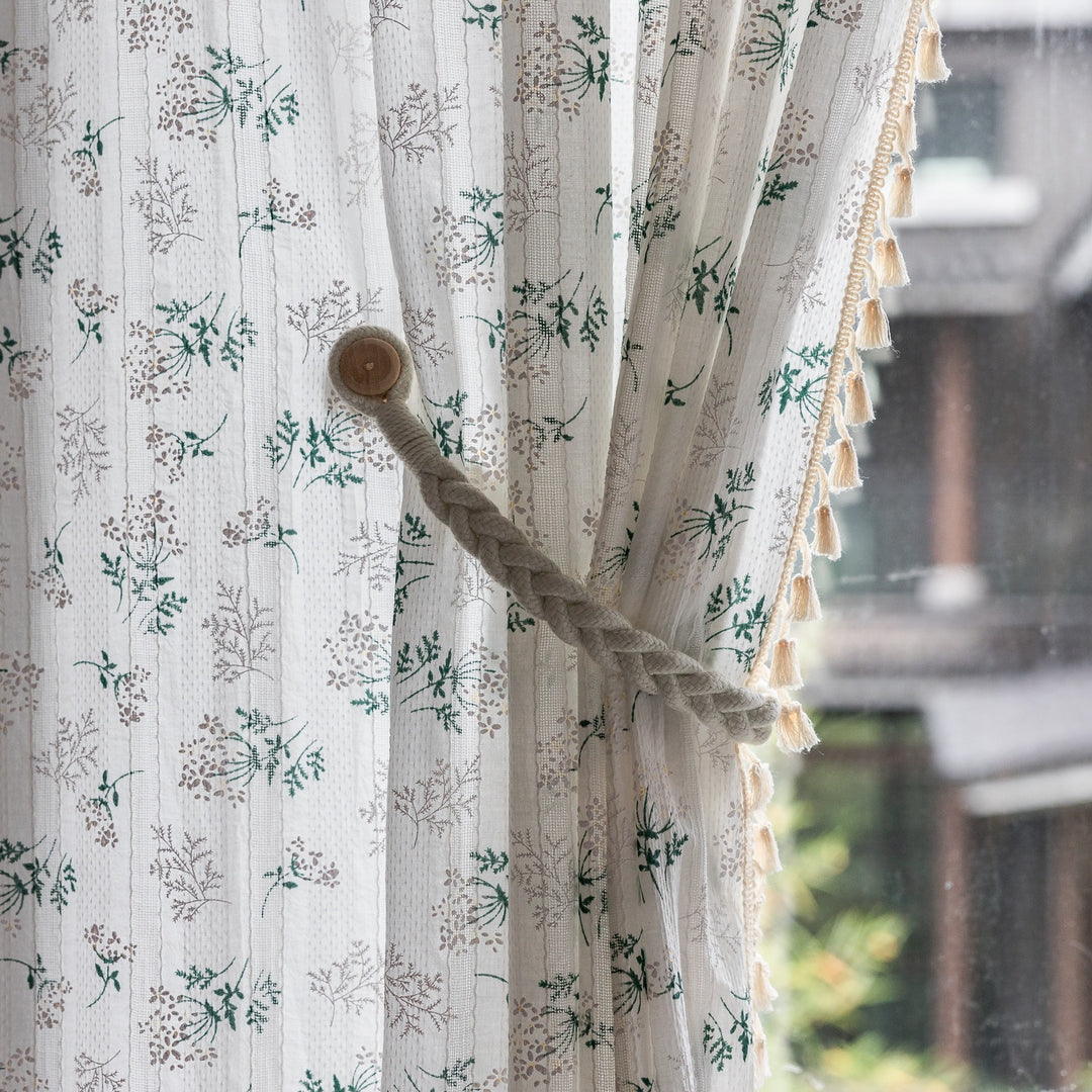 Fresh Grass Tassel Curtain