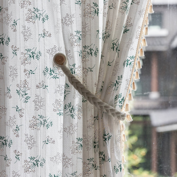 Fresh Grass Tassel Curtain