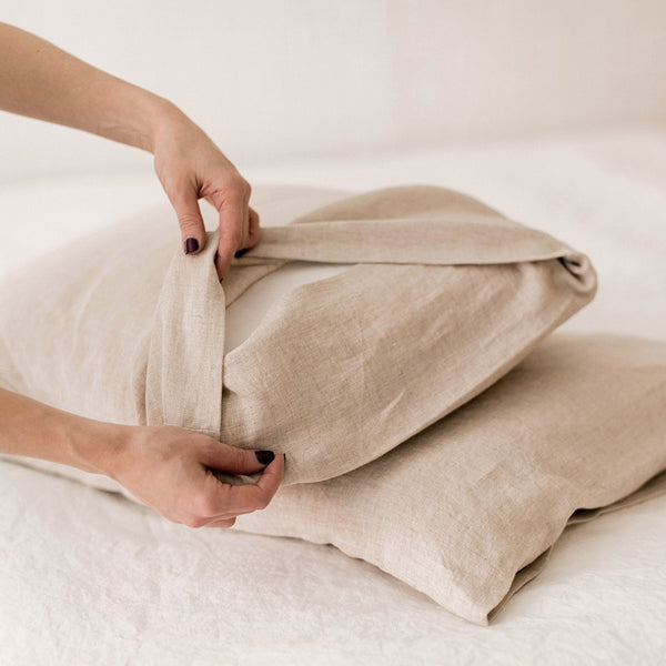 Summer Breeze Linen Pillowcases