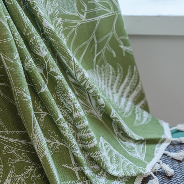 Leaves Magic Tassel Curtain