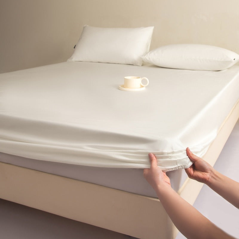 Water Colour Lyocell Fitted Sheet