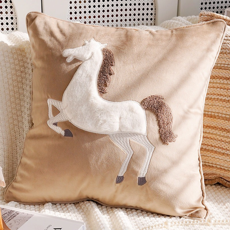 Running Horse Cushion