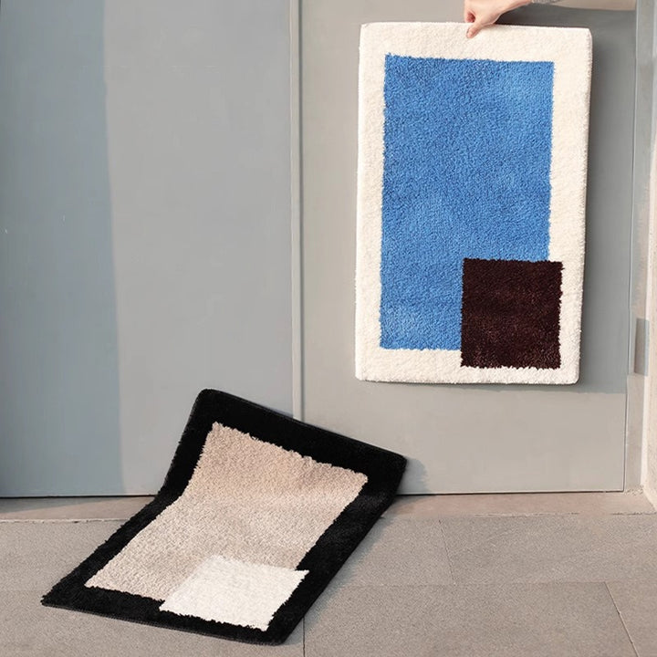 Patchwork Plush Rug